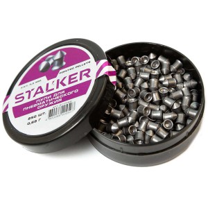 Пульки для пневматики STALKER Pointed pellets, калибр 4,5мм, вес 0,68г (250 шт./бан.)